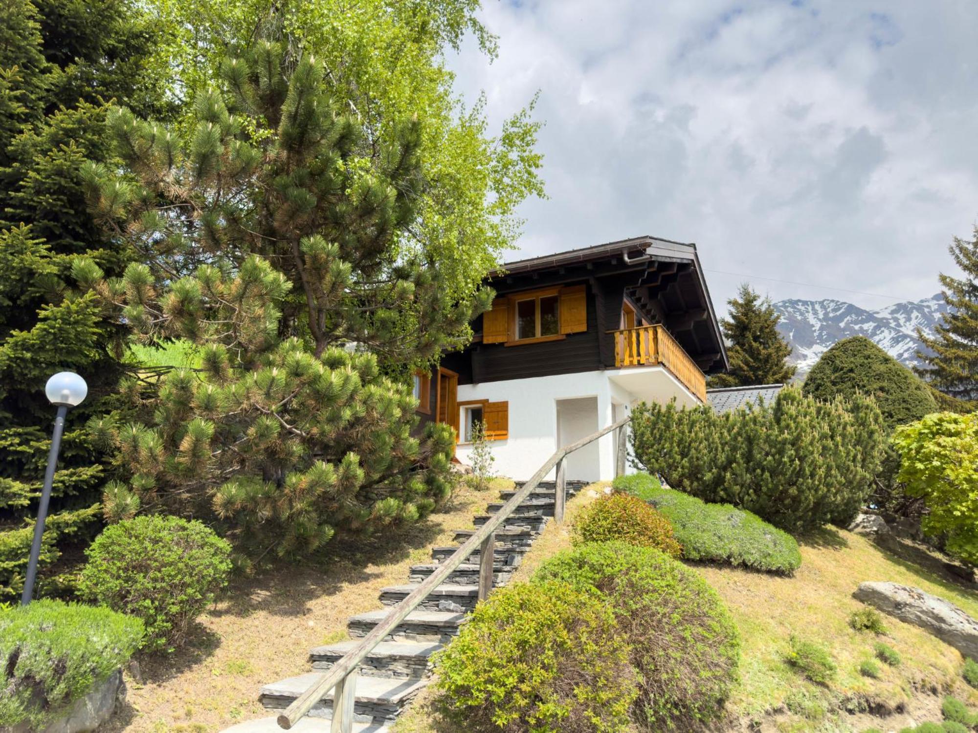 Chalet Biquinou By Interhome Verbier Bagian luar foto